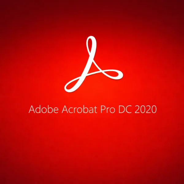 Adobe Acrobat Pro DC 2020 [One-Time Purchase] for Windows | Professional PDF Editor product image