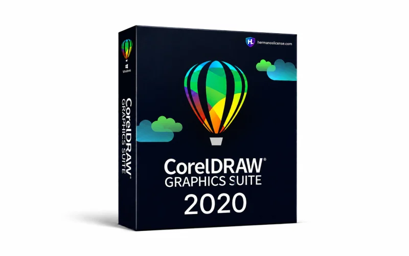 CorelDRAW Graphics Suite 2020 キー — リテールライセンス 製品画像