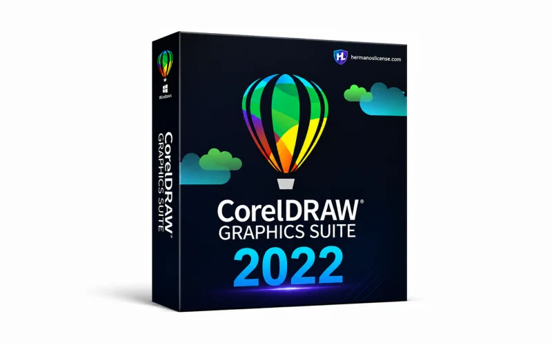 CorelDRAW Graphics Suite 2022 Key — Retail License 製品画像