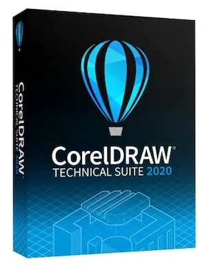 CorelDRAW Technical Suite 2020 Key — Retail-Lizenz Produktbild