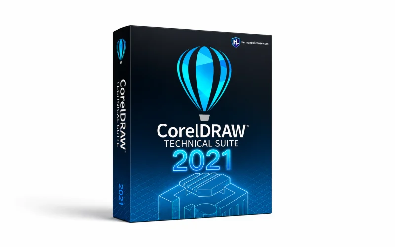 Imagen del producto CorelDRAW Technical Suite 2021 Key — Licencia Retail