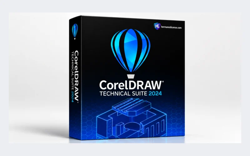 Imagen del producto CorelDRAW Technical Suite 2024 Key — Licencia Retail