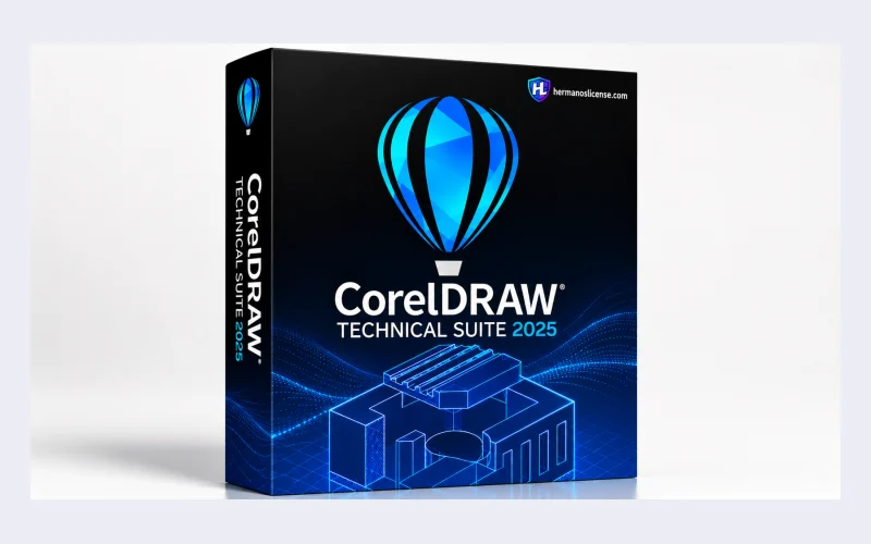 Imagen del producto CorelDRAW Technical Suite 2025 Key — Licencia Retail