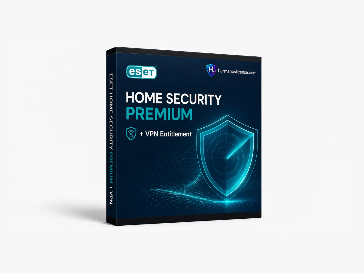 ESET Home Security Premium + VPN Entitlement — 1 Year, 1 PC Account Invitation License
