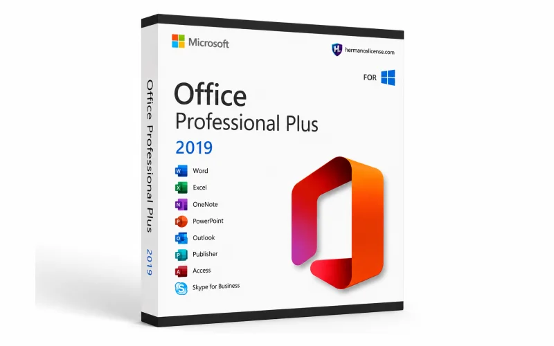 Microsoft Office 2019 Professional Plus キー — Windows 永続ライセンス 製品画像