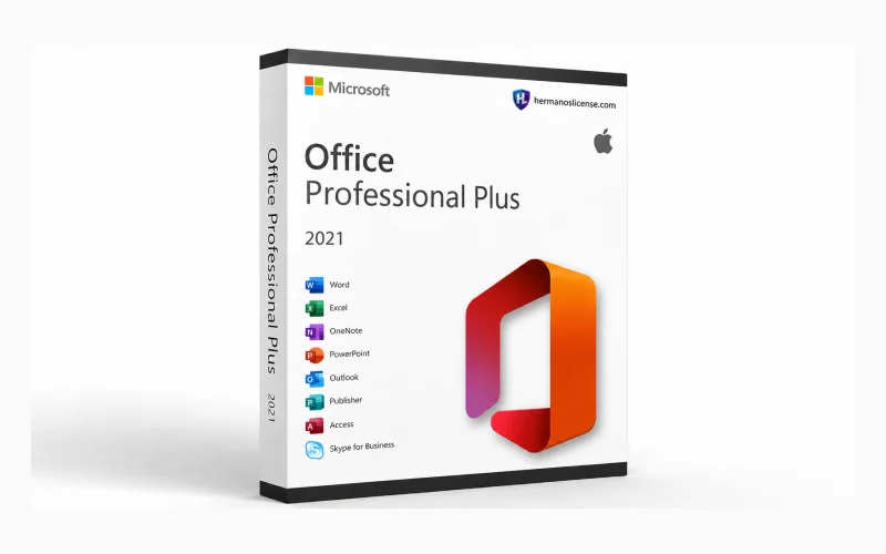 Microsoft Office 2021 Home & Business for Mac キー — 永続ライセンス 製品画像