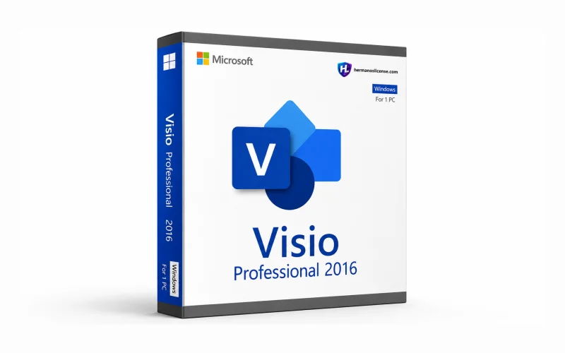 Microsoft Visio Professional 2016 キー — 正規ライセンス 製品画像