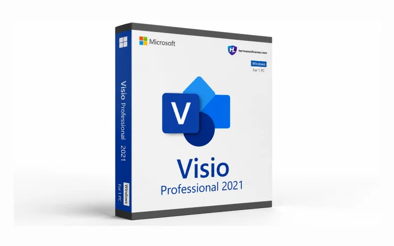 Microsoft Visio Professional 2021 キー — 正規ライセンス 製品画像
