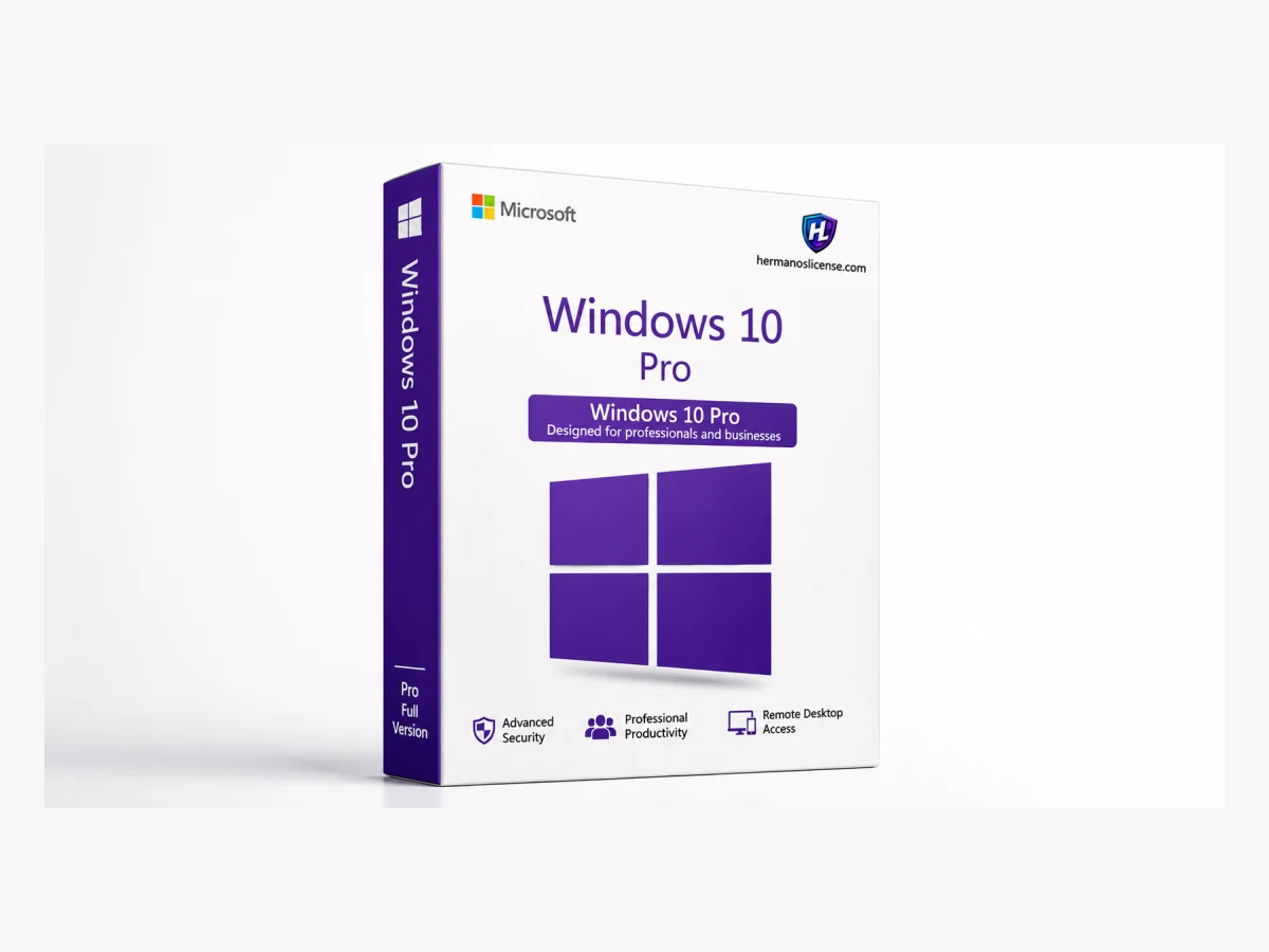 Windows 10 Pro Retail Key – Genuine License for 1 PC