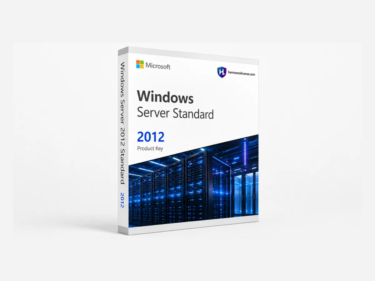 Windows Server 2012 Standard Key — Retail License